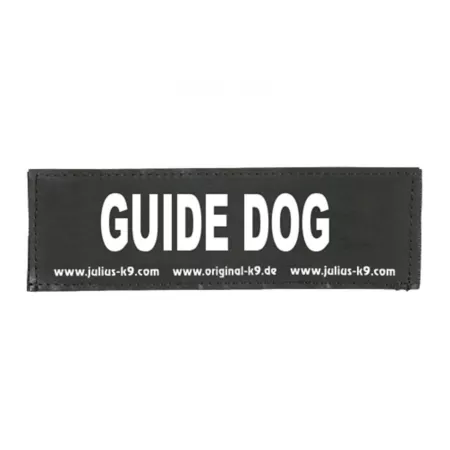 Julius-K9 Guide Dog Hook and Loop Changeable Dog Harness Patch 1 Pair Service & Working Dog Harnesses & Patches