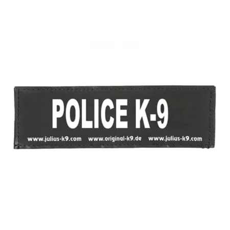 Julius-K9 Police K-9 Changeable Hook and Loop Dog Harness Patch 1 Pair Service & Working Dog Harnesses & Patches