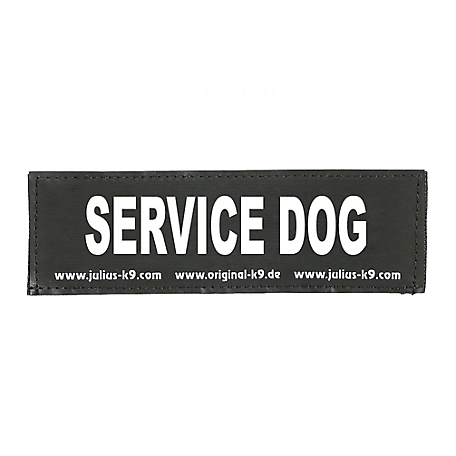 Julius-K9 Service Dog Hook and Loop Changeable Dog Harness Patch, 1 Pair at  Tractor Supply Co.