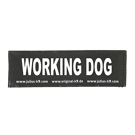 Julius-K9 Working Dog Changeable Hook and Loop Dog Harness Patch