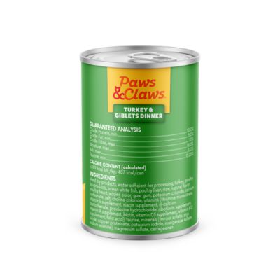 Image showing  Small Breed Adult Complete Nutrition Turkey and Giblets Pate Wet Cat Food, 13.2 oz.