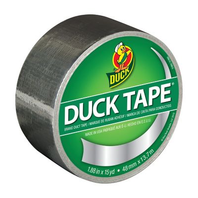 Duck 1.88 in. x 15 yd. Chrome Duct Tape