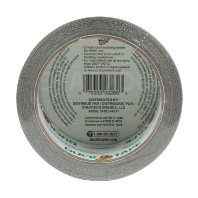 Image showing  1.88 in. x 15 yd. Duct Tape, Chrome