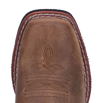 Image showing 2 th Dan Post Unisex Children's Rascal Western Boots