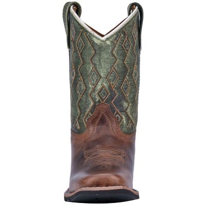 Image showing  Unisex Kids' Teddy Leather Western Boots
