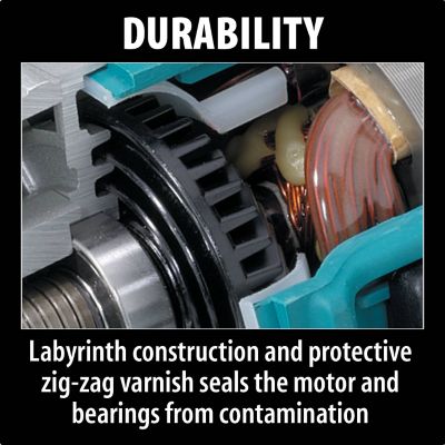 Image showing  4-1/2 in. Diameter 7.5A Angle Grinder with AC/DC Switch