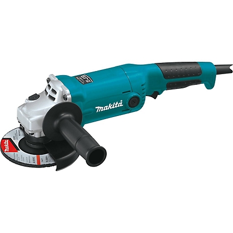 Makita 5 in. Dia. 10.5A SJS Angle Grinder with AC/DC Switch