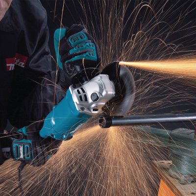 Image showing  5 in. Diameter 10.5A SJS Angle Grinder with AC/DC Switch