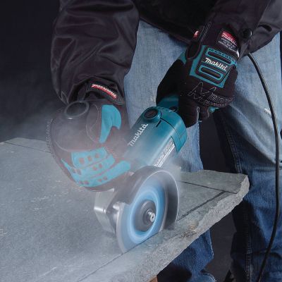 Image showing  5 in. Diameter 10.5A SJS Angle Grinder with AC/DC Switch