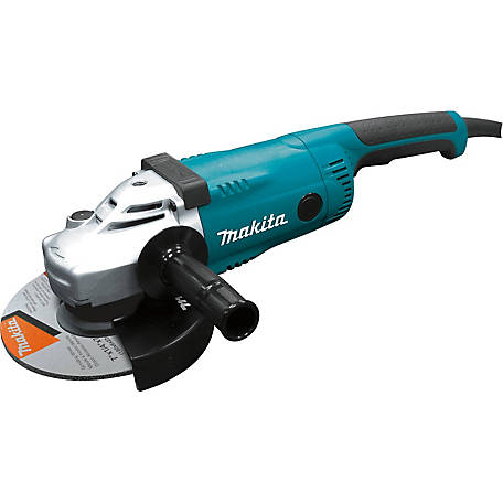 Makita 7 in. Angle Grinder with AC/DC Switch, GA7021