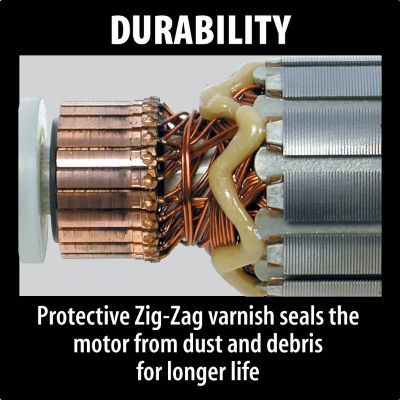 Image showing  7 in. Diameter 15A Angle Grinder with AC/DC Switch