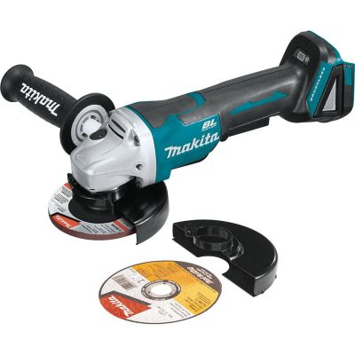 Makita 4-1/2 in./5 in. Dia. 18V LXT Paddle Switch Angle Grinder