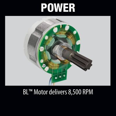 Image showing 6 th Makita 4-1/2 to 5 in. Diameter 18V LXT Angle Grinder with Paddle Switch