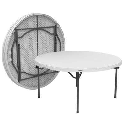 Lifetime 60 in. Round Commercial Nesting Table