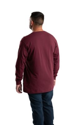 Image showing 1 th Berne Men's Heavyweight Long-Sleeve Pocket T-Shirt
