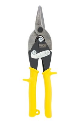 Channellock 10 in. Standard Straight Cut Aviation Snips, 0.83 in. Joint Thickness/Width, 1.38 in. Cutting Edge