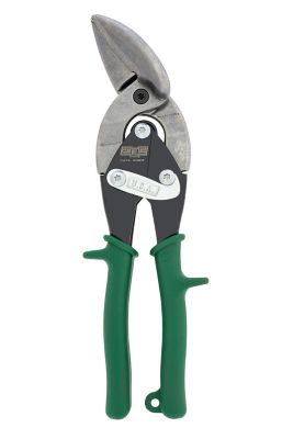 Channellock 10 in. Offset Right Cut Aviation Snips, 1.13 in. Joint Thickness/Width, 1.25 in. Cutting Edge