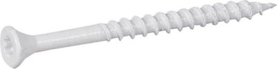 Hillman #10 x 3 in. White Deck Screws, 62 pc.