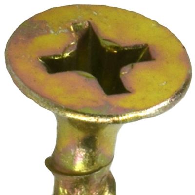 Image showing  #6 x 1-5/8 in. Fas-N-Tite Bugle Head Phillips All Purpose Wood Screws, 190-Pack