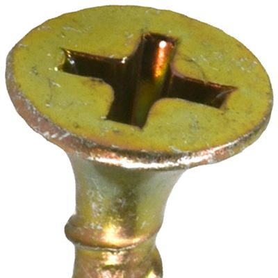 Image showing  #6 x 2 in. Fas-N-Tite Bugle Head Phillips All Purpose Wood Screws, 166-Pack