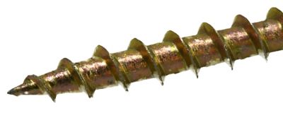 Image showing  #8 x 3 in. Fas-n-Tite Interior Wood Screws, Yellow Zinc, 77-Pack