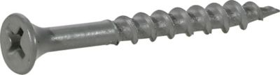 Image showing  #8 x 1-5/8 in. Fas-N-Tite Exterior Coated Wood Screws, 75-Pack