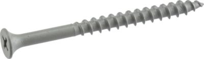 Image showing  #10 x 2-1/2 in. Fas-N-Tite Exterior Coated Wood Screws, 50-Pack