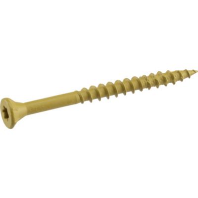 Image showing  #8 x 1-5/8 in. Deck Plus Deck Screws, Tan, 75-Pack