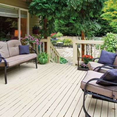 Image showing  #8 x 1-5/8 in. Deck Plus Deck Screws, Tan, 75-Pack