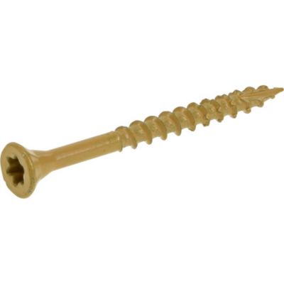 Image showing  #8 x 2 in. Deck Plus Deck Screws, Tan, 50-Pack