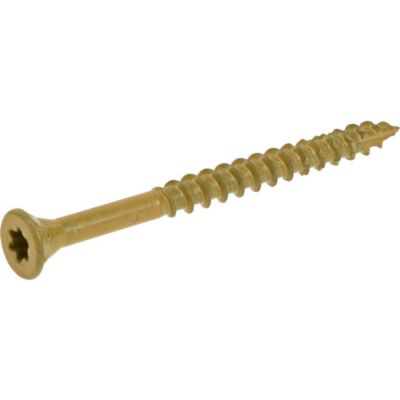 Image showing  #10 x 2-1/2 in. Deck Plus Deck Screws, Tan, 40-Pack