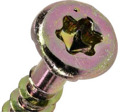 Image showing  #6 x 1 in. Power Pro Premium Interior Wood Screws, 100-Pack