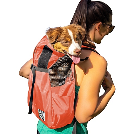 K9 Sport Sack Trainer Backpack Pet Carrier, Coral, X Small