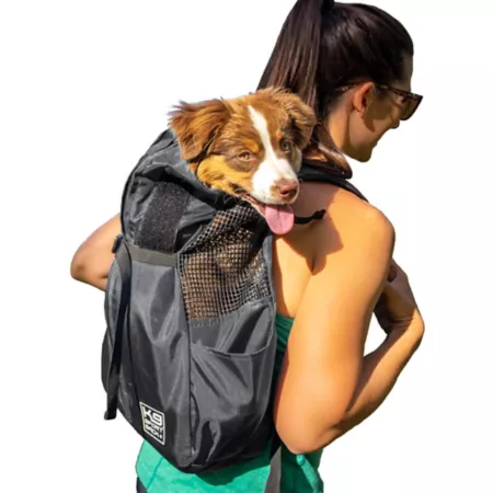 K9 Sport Sack Trainer Pet Carrier Backpack Black Small Pet Totes & Slings