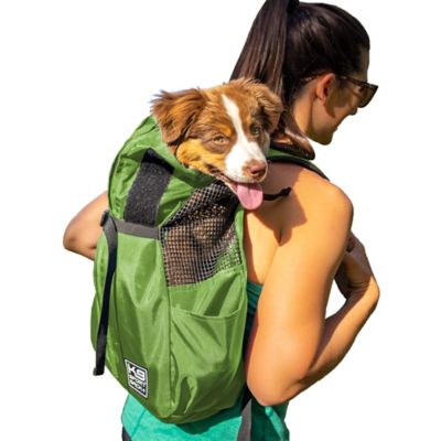 K9 Sport Sack Trainer Backpack Pet Carrier, Lime Green, Large