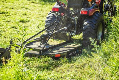 Image showing  4 ft. Round Back Rotary Cutter, Black