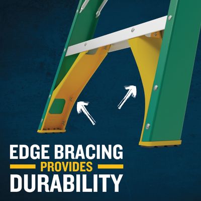 Image showing 8 th Werner Fiberglass Step Ladder