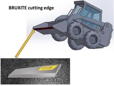 Image showing  8 in. x 1-3/16 in. x 11-3/4 in. Professional Wear-Resistant Replacement Cutting Edge for Buckets