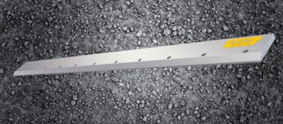 MET Impex America Inc. 72 in. Professional Wear-Resistant Replacement BASE Cutting Edge for Buckets, Weld On with Holes