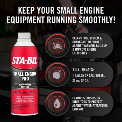 Sta-Bil 16 fl. oz. Small Engine Pro Multi-System Additive at Tractor ...