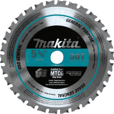 Makita 5-3/8 in. 30 Tooth Carbide-Tipped Saw Blade