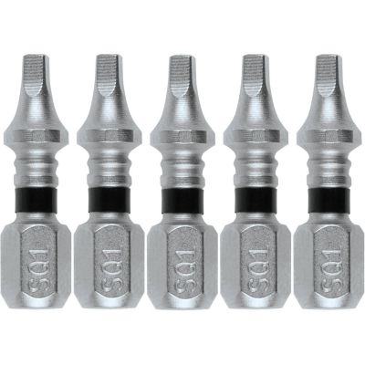 Makita 5 pc. Impact XPS #1 Square 1 in. Insert Bits