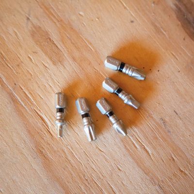 Image showing  1/4 in. x 1 in. T30 Torx Insert Impact XPS Bits, 5 pc.