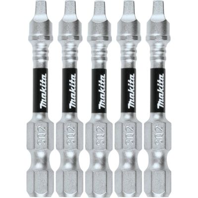 Makita 5 pc. Impact XPS #2 Square 2 in. Power Bits