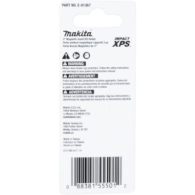 Image showing  Impact XPS 3 in. Magnetic Insert Bit Holder