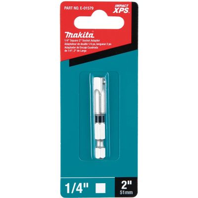 Image showing  Impact XPS 1/4 in. Square 2 in. Socket Adapter