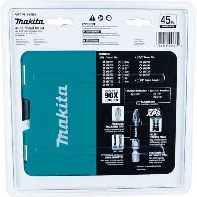 Image showing  Assorted Impact XPS Impact Bit Set, 60 pc.