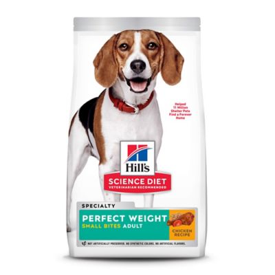 Hill's Science Diet Adult Perfect Weight Small Bites Chicken Recipe Dry Dog Food