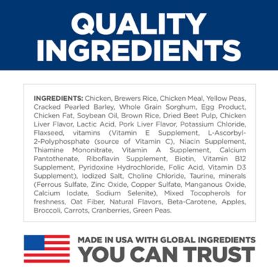 Image showing 5 th Hill's Science Diet Adult Sensitive Stomach and Skin Small Bites Chicken and Barley Recipe Dry Dog Food