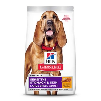 Hill's Science Diet Adult Sensitive Stomach & Skin Large Breed Chicken Recipe Dry Dog Food Our dog has consistently eaten this food especially over other foods